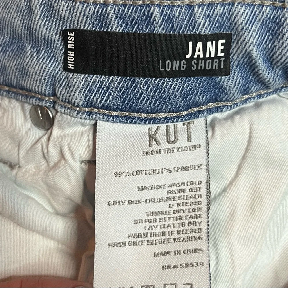 👖 Kut From‎ the Kloth Jame High Rise Long Denim Shorts - Size 2